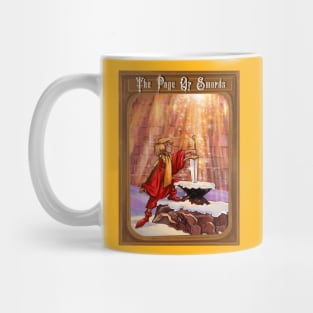 The Page of Swords - Arthur Mug